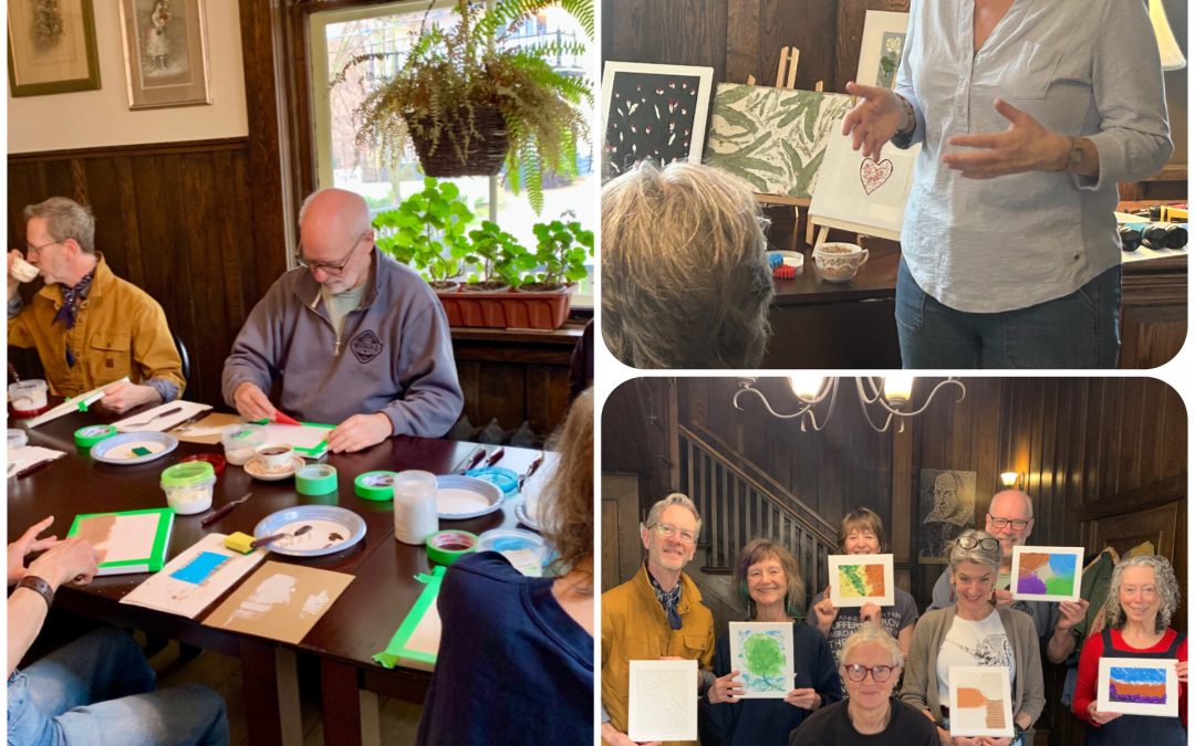 Textured Art Workshop Wrapup